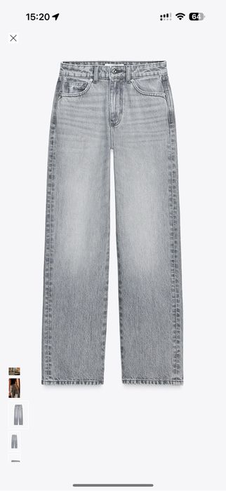 straight leg zara джинси
