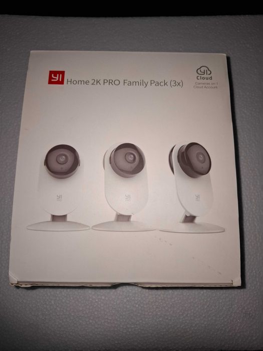 Kamera wewnętrzna YI home 2k pro x3 sztuki