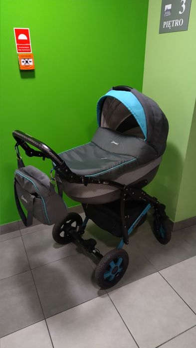 Wózek - gondola, spacerówka, nosidełko + baza