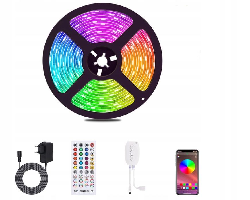 Taśma Led Bluetooth, Aled Light Wodoszczelna 5 M
