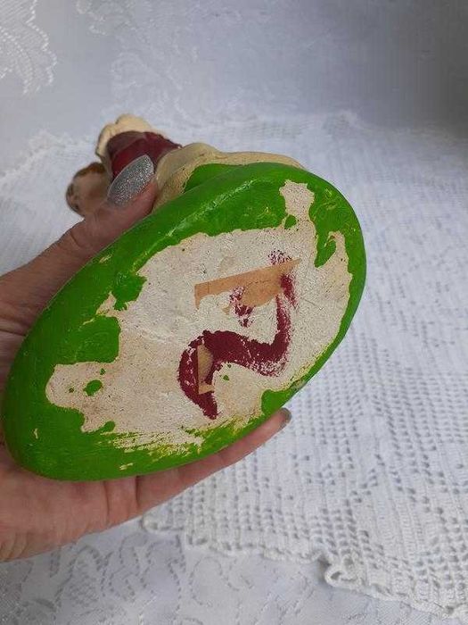 Школьница СССР 1953 год Кунгур девочка с книгой гипсовая статуэтка