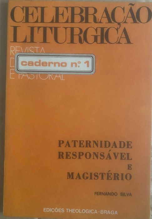 livro celebração liturgica caderno nº1 paternidade responsavel