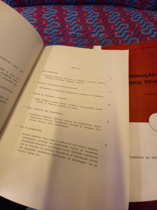Introdução aos Métodos Estatísticos dois volumes