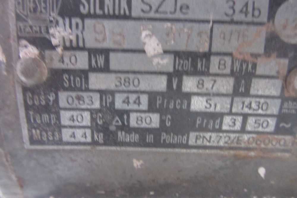 Krajzega cyrkulatka 380 v 4 kw