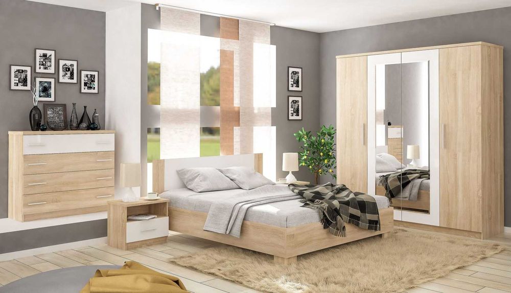 Нове Двоспальне Ліжко Маркос + вклад 160 Двуспальная кровать