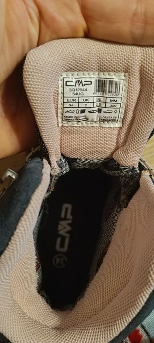 Buty trekkingowe rozmiar 34 CMP