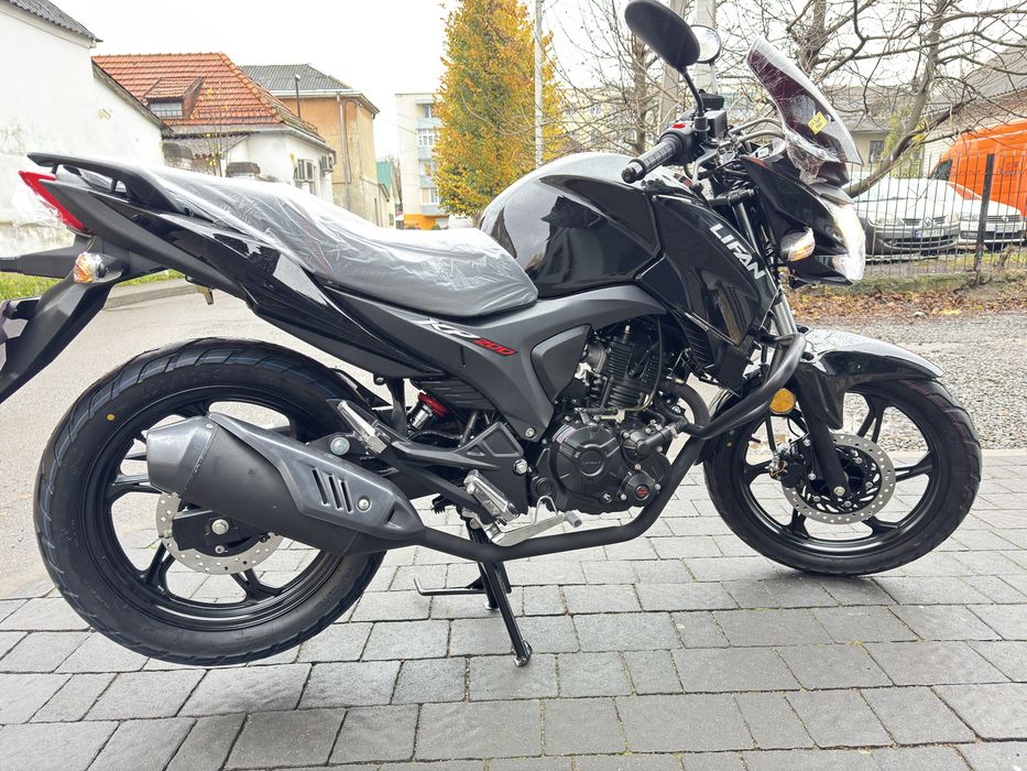 Мотоцикл LIFAN KP200(IROKEZ 200 УВАГА-Оновлени МОТОР-Коробка РЕСТАЛІНГ