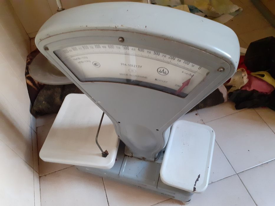 Balança Ucrânia a funcionar