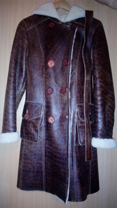 Дубленка натуральная, р.42-44, б/ у