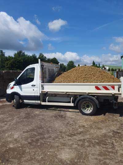 Transport kruszyw , betonu , wykonanie podbudowy , granit