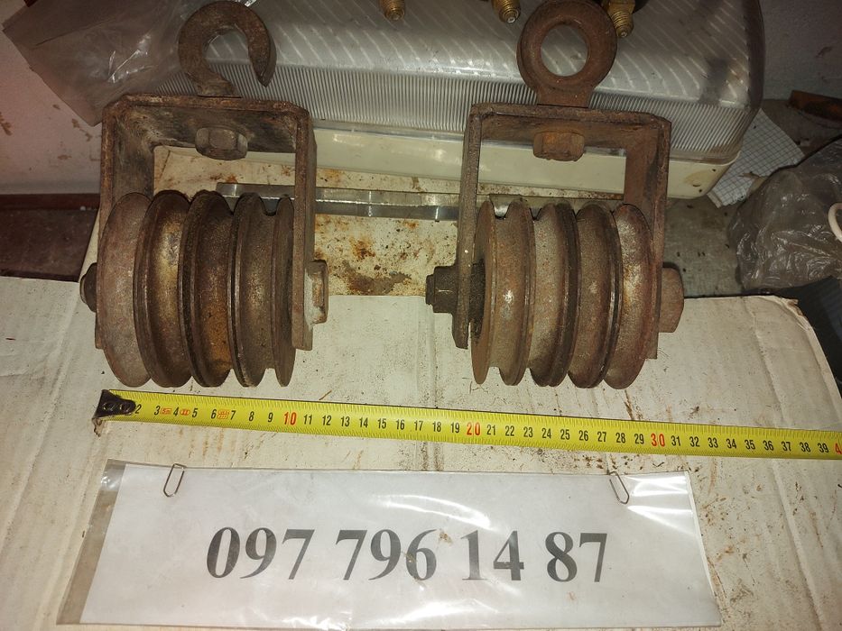 Блок такелажний лебідки підьемний.