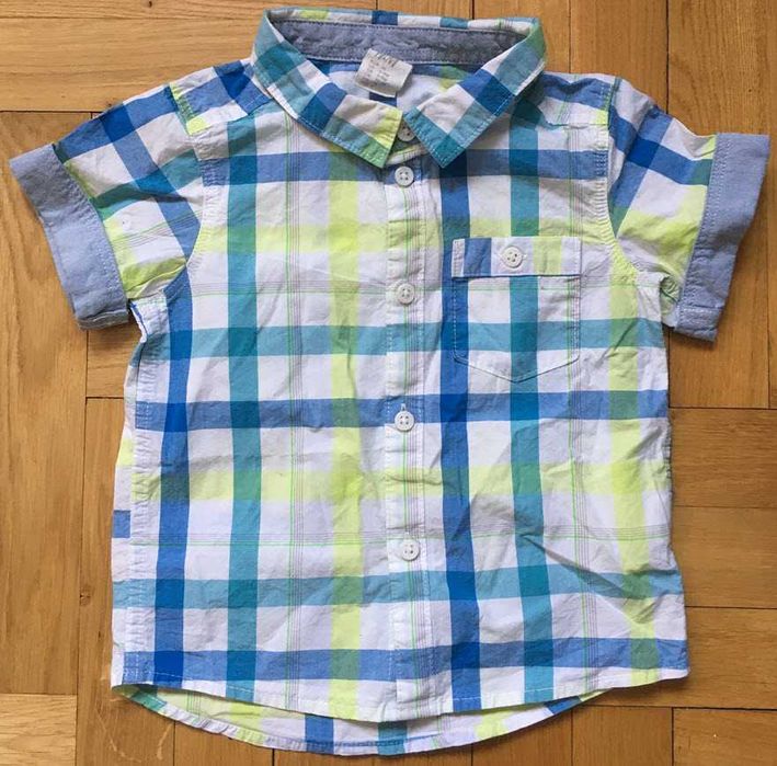 Koszula (krótki rękaw) – H&M – 74 cm