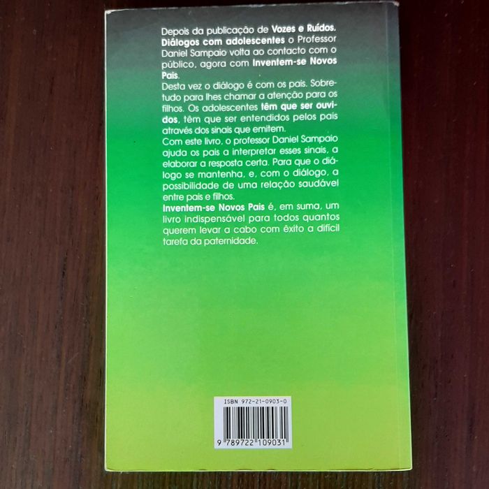 Livro - Inventem-se Novos Pais - Daniel Sampaio - Portes incluídos