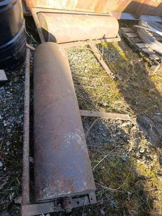 Wał gładki 2 szt .komplet całość