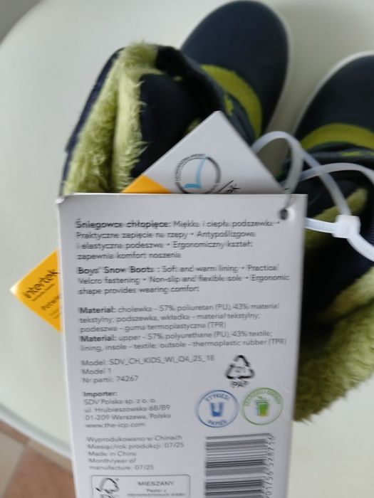 Śniegowce chłopięce Cleve
