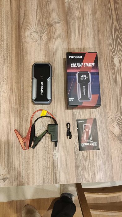 Booster / Impulsionador de bateria - 3 em 1 - 20,000 mAh (NOVO)