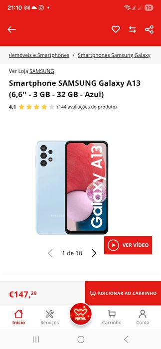 Samsung galaxy A13 5g