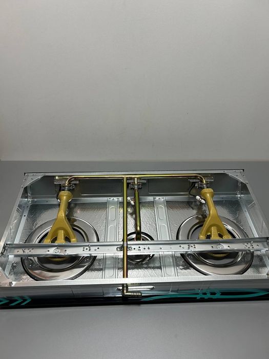 Газовая плита BESSE, настольная 3 конфорки (стекло Таганок газовый опт