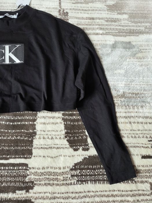 Bluza sportowa  krótka Calvin Klein z metką luźna cieńka