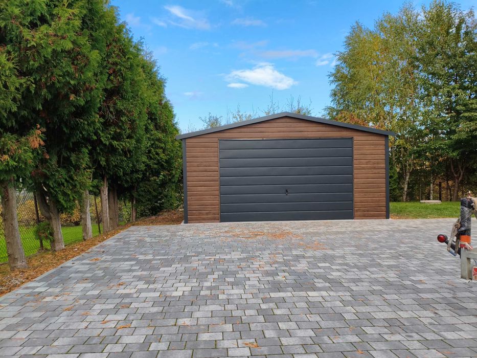 Garaż blaszany na wymiar/Dostawa oraz montaż/PRODUCENT