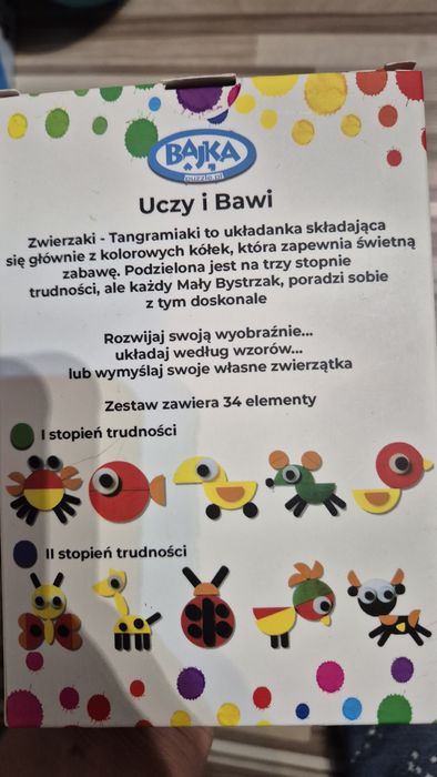 Gra Zwierzaki Tangramiaki