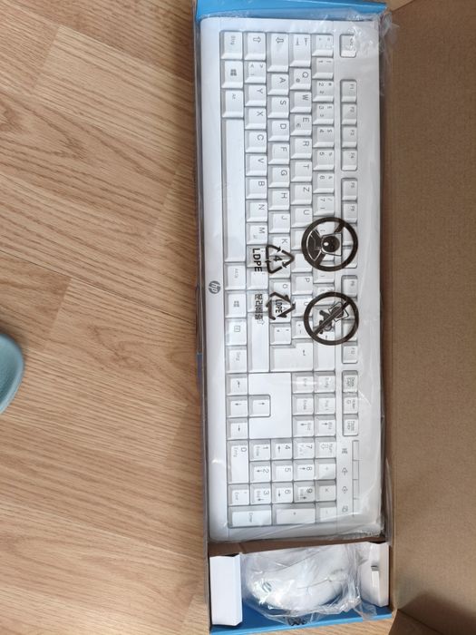 Zestaw HP C2710 Wireless Desktop Combo | BIAŁY | NOWY - Zafoliowany