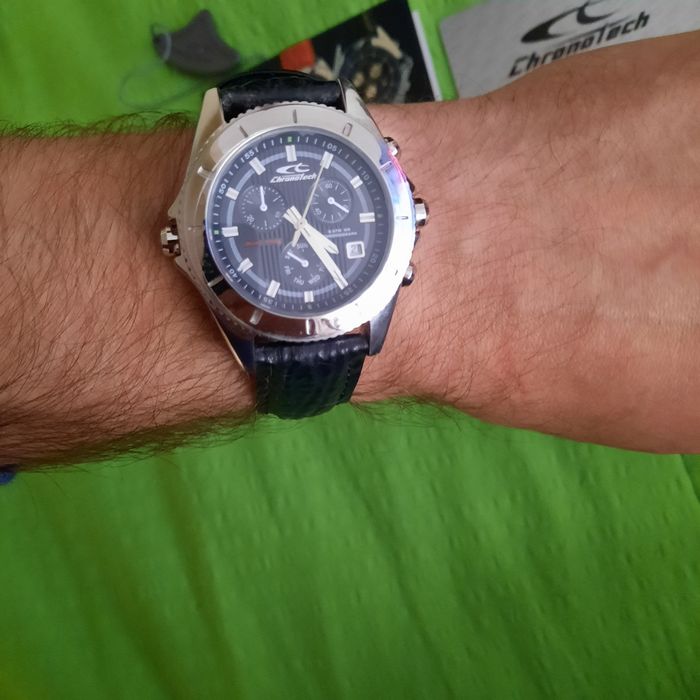 Relogio"Chronotech"¤41mm,a novo! Tela dupla