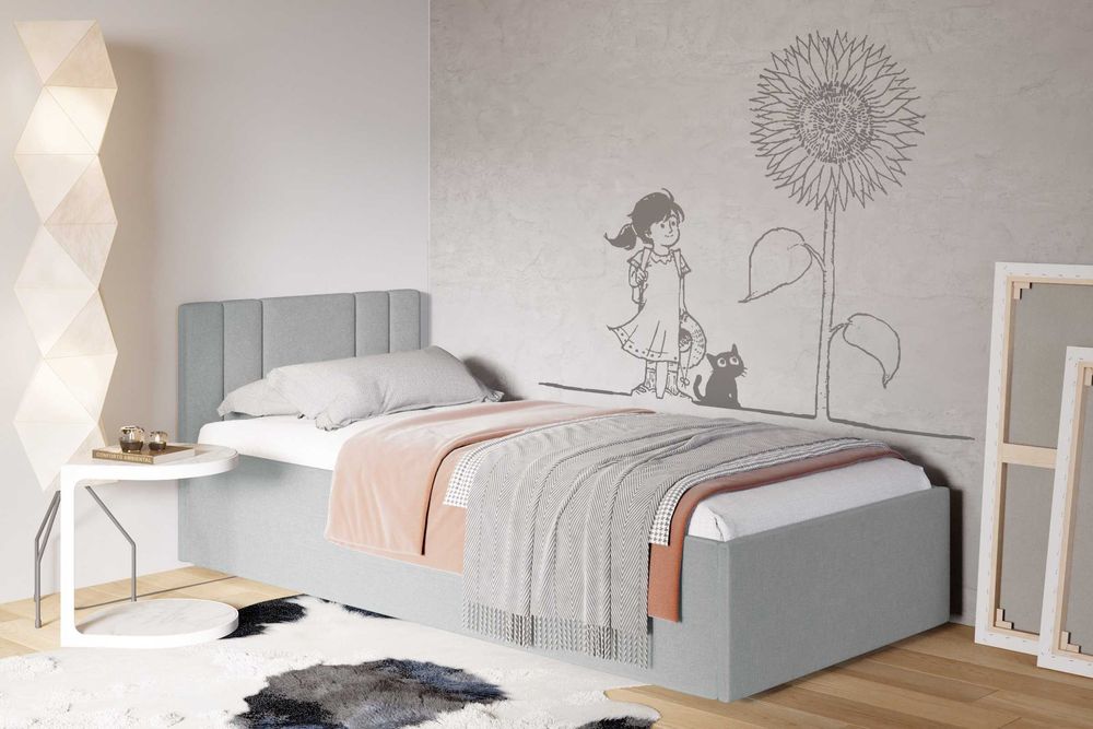 Tapczan Łóżko młodzieżowe pojemnik+ stelaż szybka wysyłka wniesienie