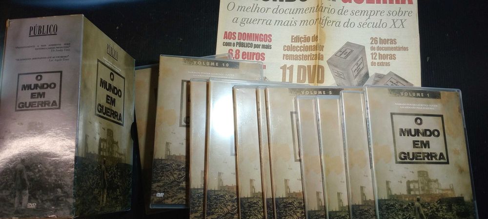 O mundo em guerra - Coleção 11 DVD