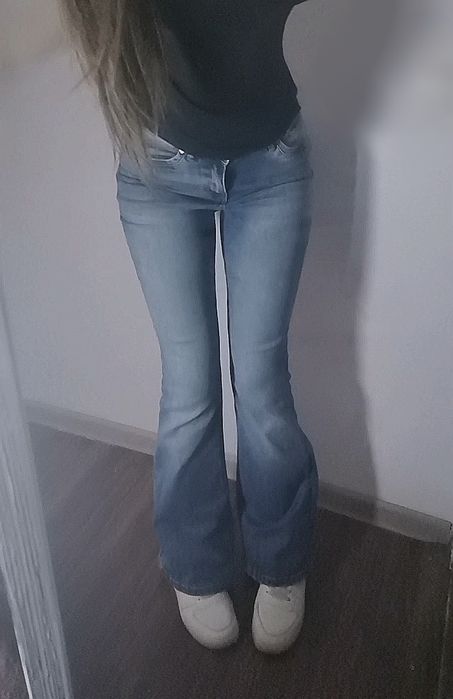 Клеш Джинсы Буткаты Y2k