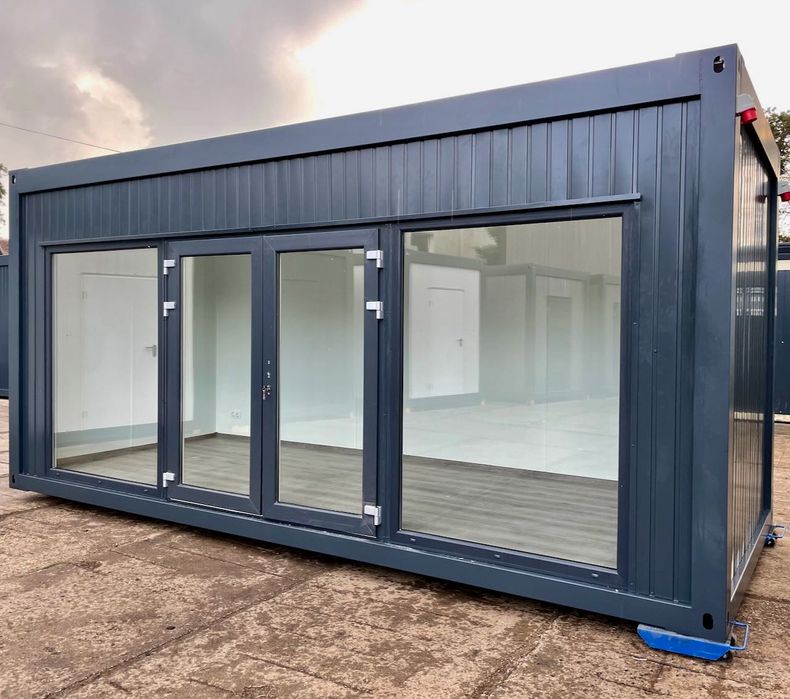 Kontener biurowy budowlany mieszkalny 6x2,5 - Produkcja na Zamówienie