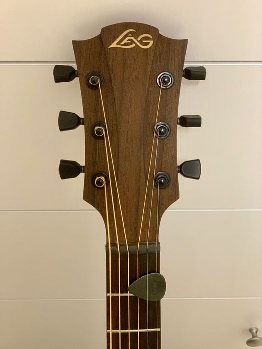 Gitara elektoakustyczna LAG T70DCE + dodatki