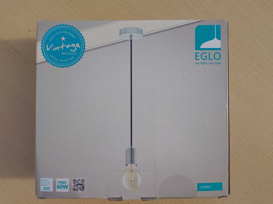 Candeeiro de Suspensão Base yorth NOVO