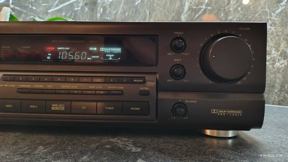 Technics SA-GX470 amplituner po fachowym przeglądzie - super stan