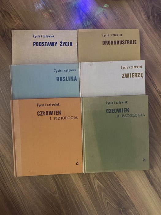 Seria książek Życie i człowiek PWN Warszawa