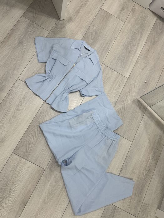 Костюм від Zara Xs | лляний костюм | нова колекція