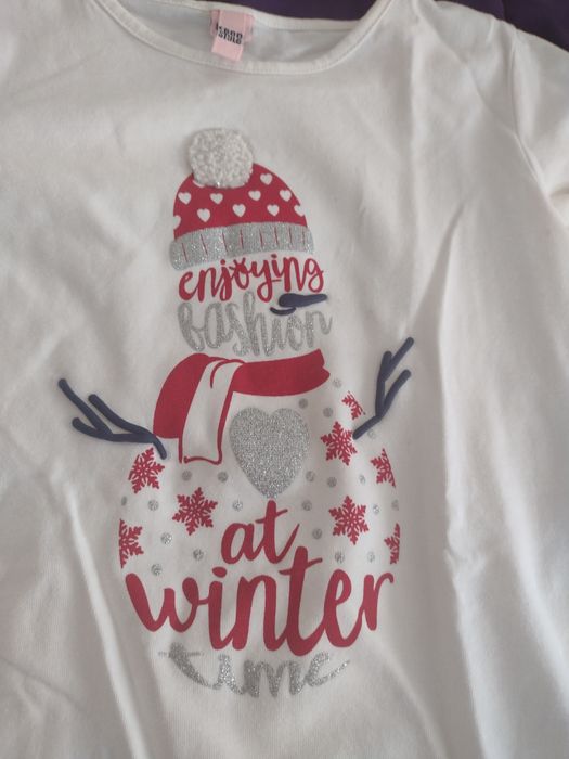 Blusa para menina 7/8 anos