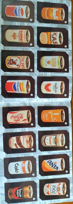 Coleção Completa O Mundo das bebidas calendários da década de 80/90