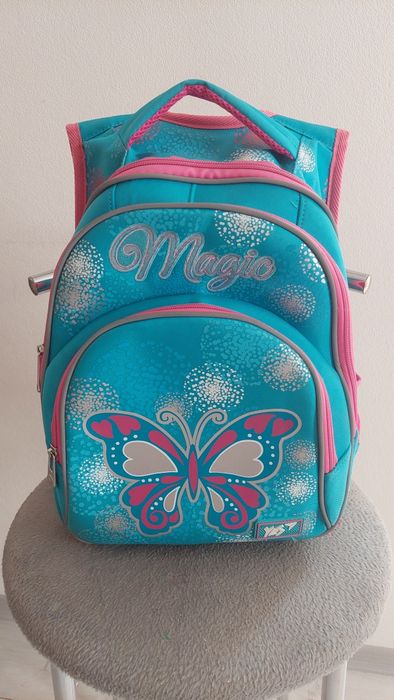 Рюкзак школьный для девочки yes в отличном состоянии