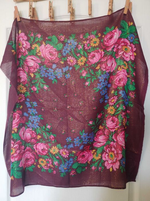 Платки с люрексом