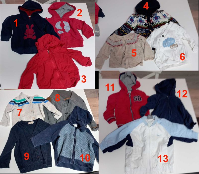 Conjunto de roupa para bebé 0 a 12 meses (12 a 100 peças)