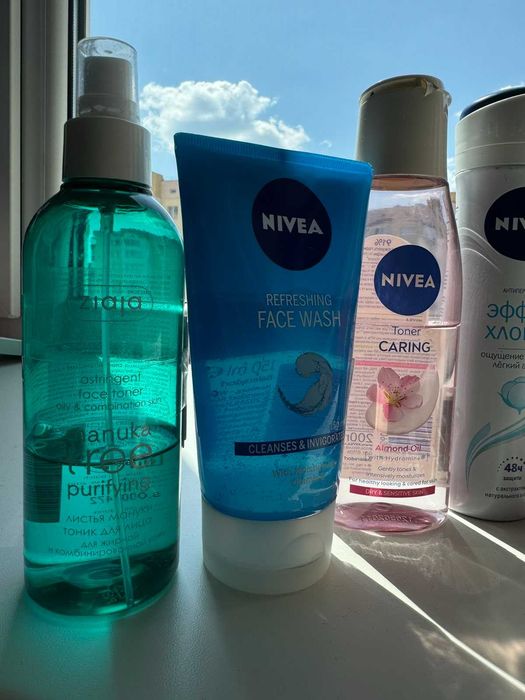 набор косметики nivea ziaja fa rexona крем гель для умывания