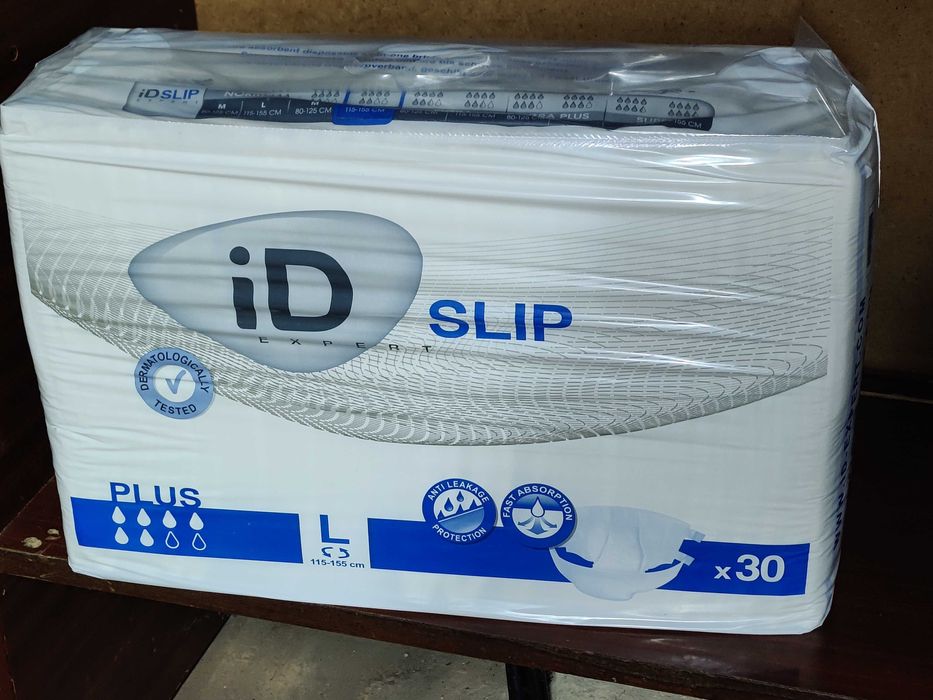 Підгузки для дорослих iD Slip Plus L (115-155 см) 30 шт.
