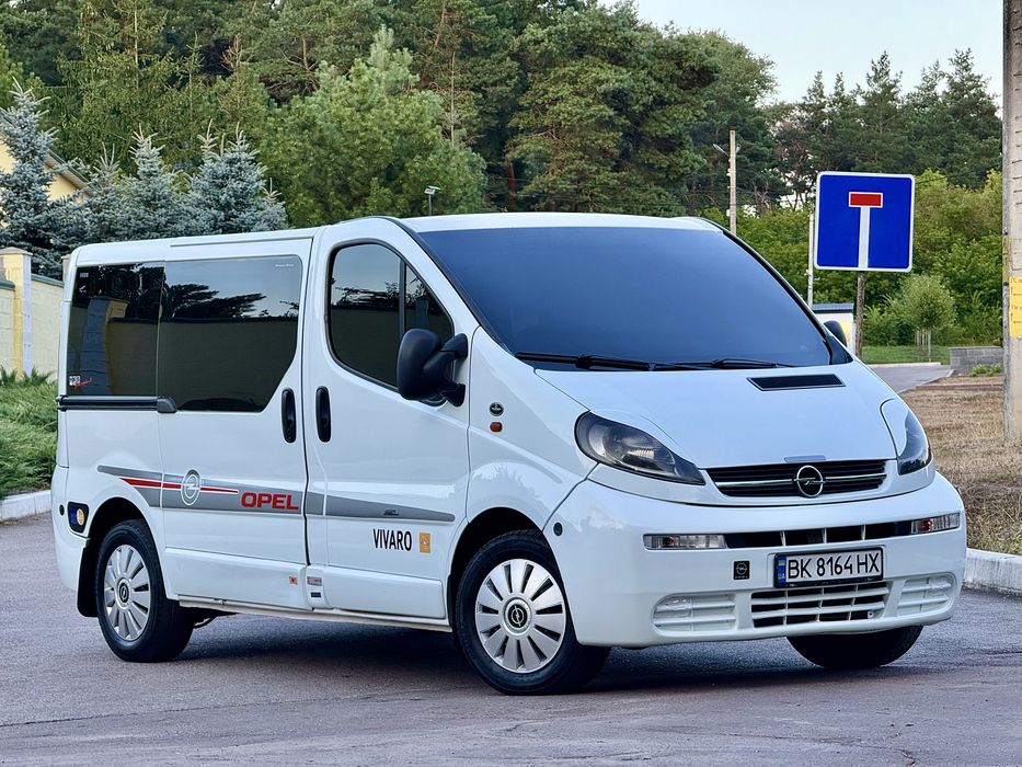 Opel Vivaro 1.9 ПАСАЖИР 9 Місць! Ідеальний Стан Гаражне зберігання 1 ВЛАСНИК!