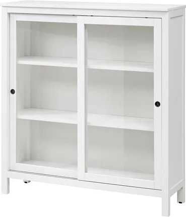 Mała witryna IKEA Hemnes przeszklone/przesuwane drzwi-dostawa gratis