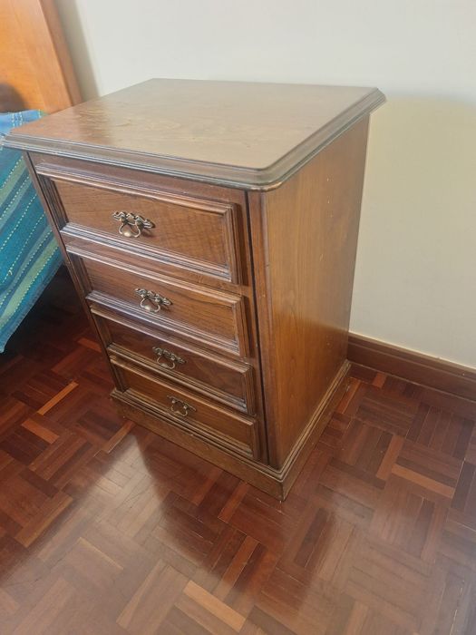 RECHEIO CASA: cama, cômodas, espelho, frigorifico, microondas etc