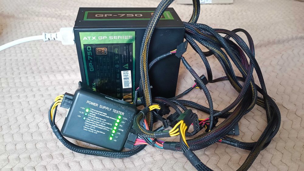 Блоки живлення Gamemax 750w/Chieftec 850w/Corsair 400w/FSP 300W 80+ bronze