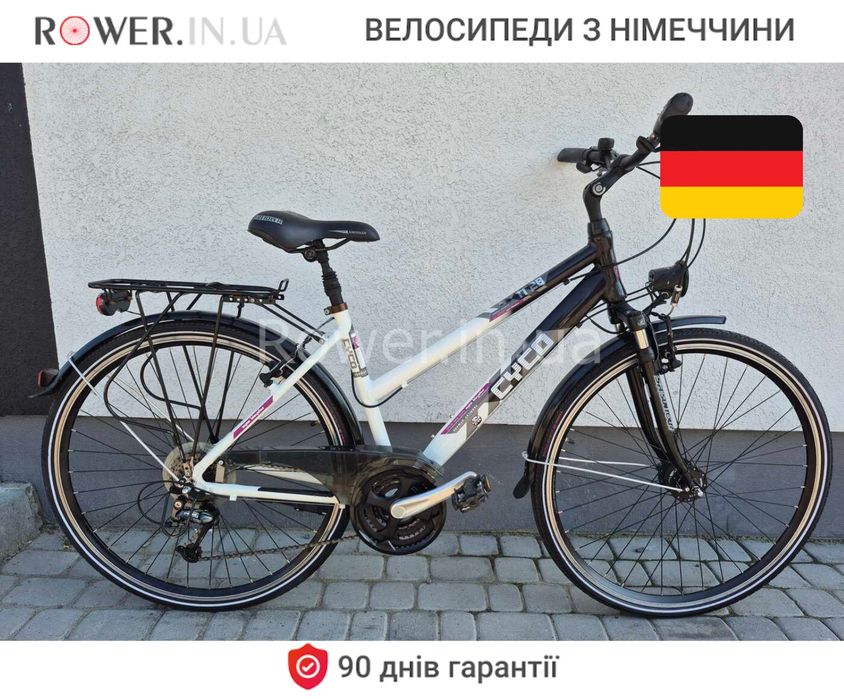 Дорожній алюмінієвий велосипед бу з Європи Cyco 28 D9