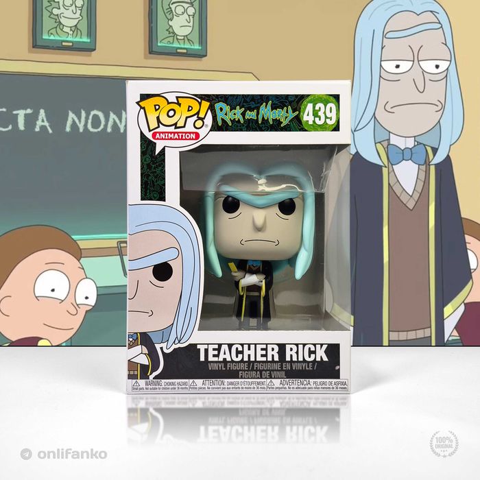 Funko POP! Teacher Rick 439 Rick and Morty