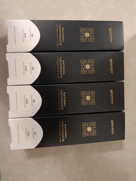 Pasta do zębów z nanosrebrem Raypath 4 sztuki